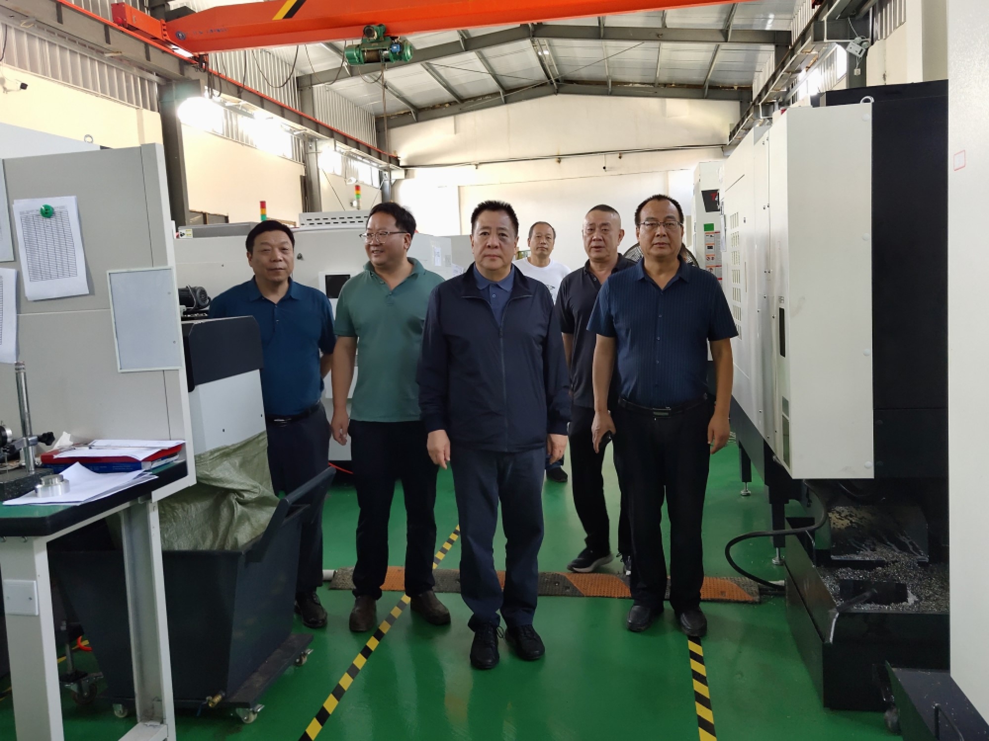 MG不朽情缘集团党委书记、董事长金辉赴陕西长钢新兴科技产业公司调研