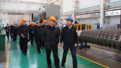 集团辅导金辉一行到陕鼓集团调研